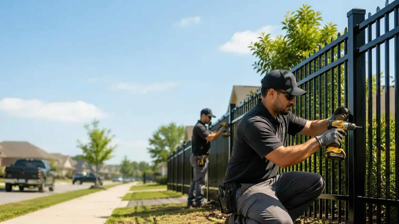 Metal Fence Installation in Saragosa, TX